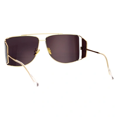 Shop Retrosuperfuture Sunglasses In Gold