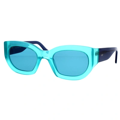 Retrosuperfuture Sunglasses In Turquoise