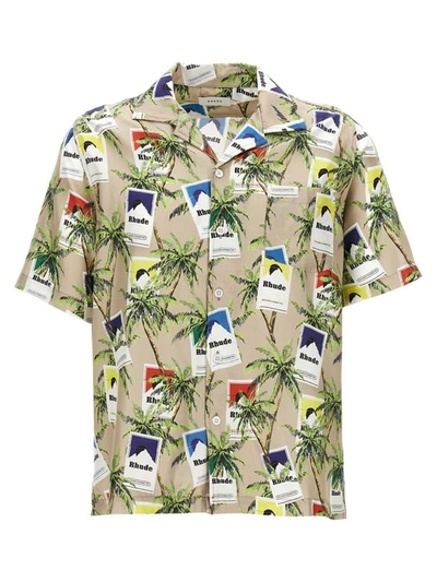 Shop Rhude 'cigarette' Shirt In Multicolor