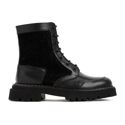 Shop Ferragamo Salvatore   Iuri Boots Shoes In Black