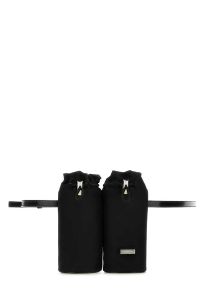 Shop Ferragamo Salvatore  Shoulder Bags In Black