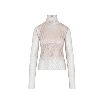 Shop Sportmax Noemi Top In Nude &amp; Neutrals