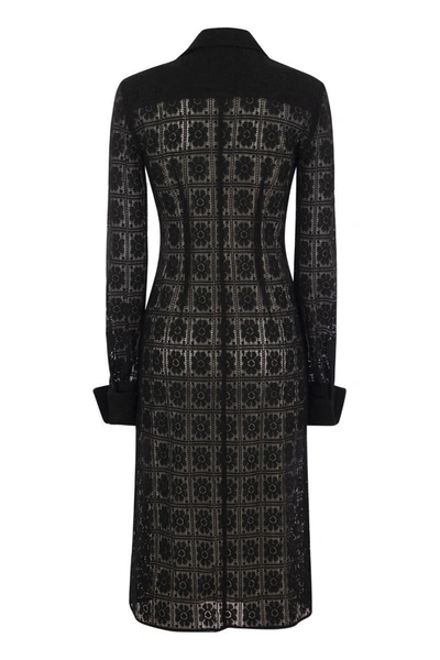 Shop Sportmax Recente - Long-sleeved Dress In Black