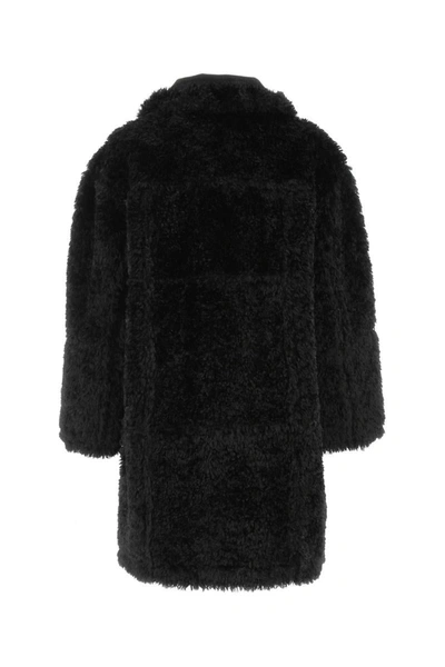 Shop Stand Studio Furs In Black