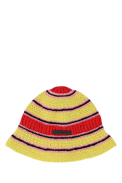 Shop Stella Mccartney Hats And Headbands In Stripped