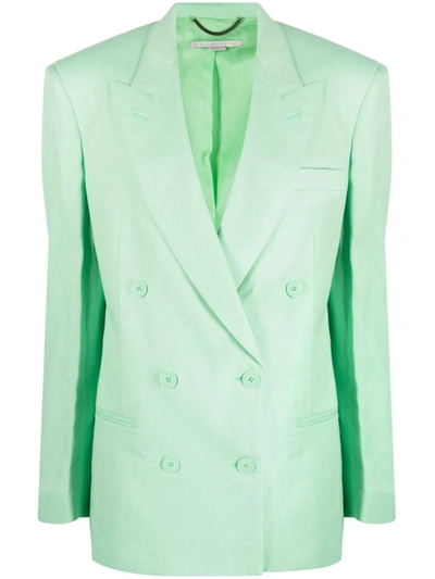 Shop Stella Mccartney Over Jacket Clothing In Green