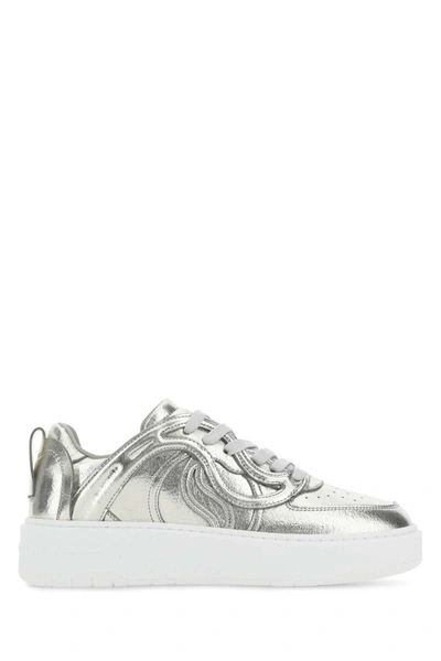 Shop Stella Mccartney Sneakers In Silver