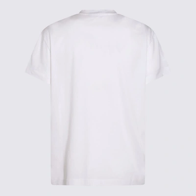 Shop Stella Mccartney White Multicolour Cotton T-shirt In Pure White