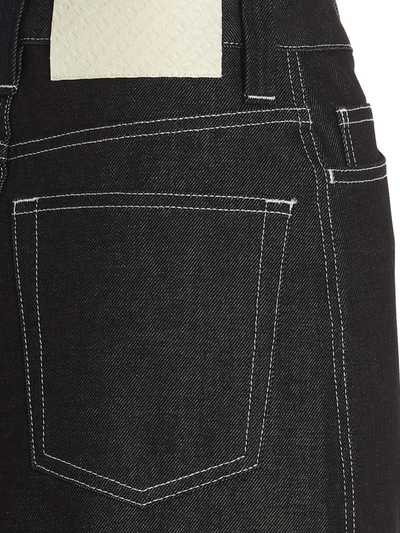 Sunnei Blue Belli Dentro Denim Miniskirt In Blue