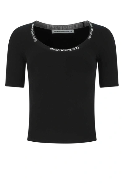 Shop Alexander Wang T T By Alexander Wang Shirts In Black
