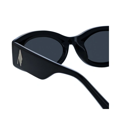 Shop Attico The  Sunglasses In Black