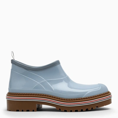 Thom Browne Molded Rubber Garden Boot In Blue