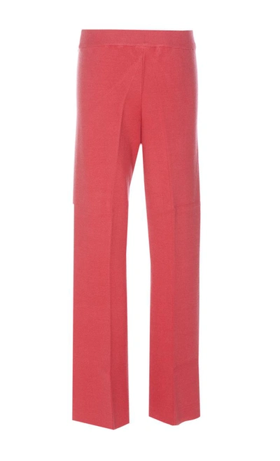 Shop Twinset Twin-set Trousers In Pink