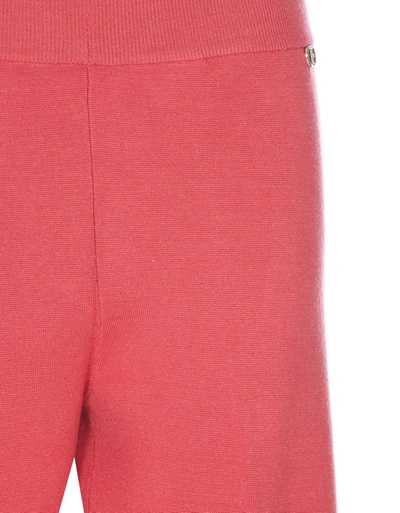 Shop Twinset Twin-set Trousers In Pink