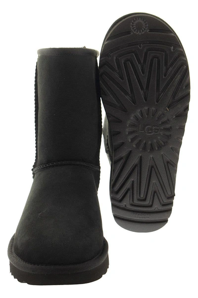 Shop Ugg Classic Short Ii - Boots In Black