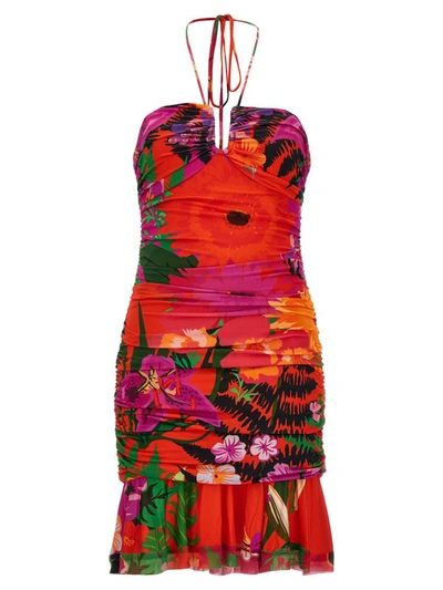 Shop Ungaro 'bellamy' Dress In Multicolor