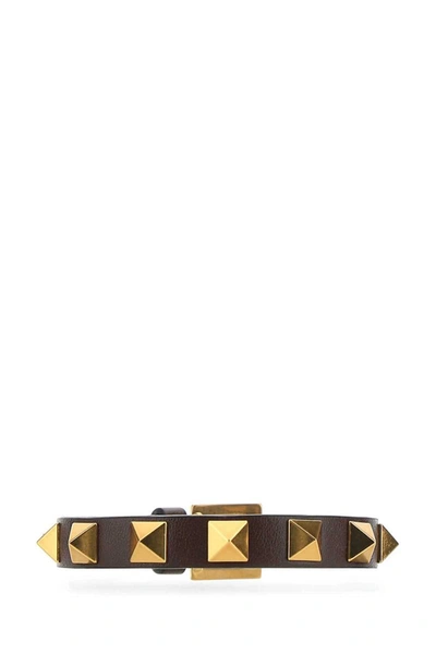 Shop Valentino Garavani Bracelets In Brown