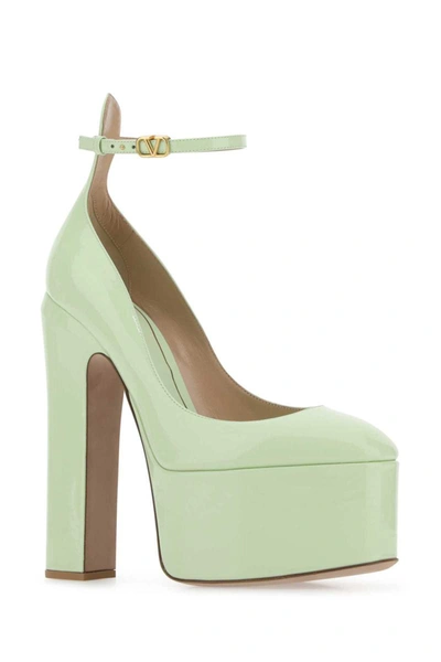 Shop Valentino Garavani Heeled Shoes In Green