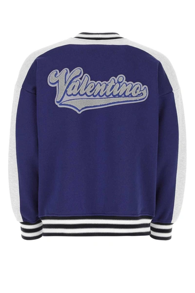 Shop Valentino Garavani Knitwear In Blue