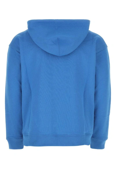 Shop Valentino Garavani Sweatshirts In Light Blue