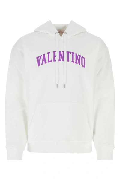 Shop Valentino Garavani Sweatshirts In White