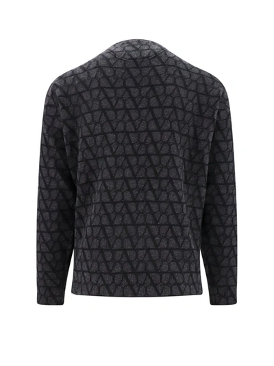Shop Valentino Sweater In Grey