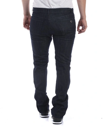 Shop Versace Collection Jeans In Blue