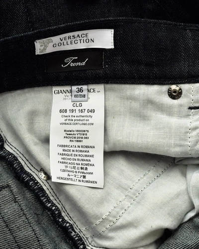 Versace Collection Jeans In Blue