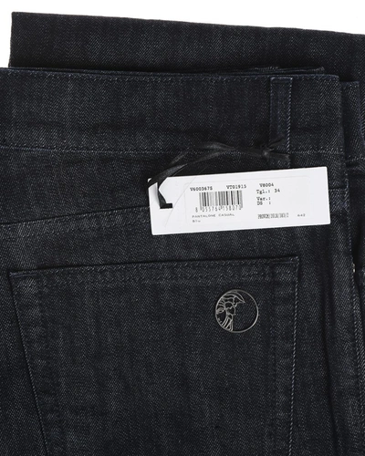 Shop Versace Collection Jeans In Blue