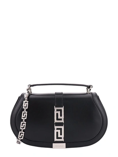 Shop Versace Greca Goddess In Black