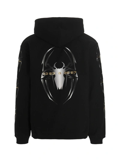 Shop Vtmnts 'spider' Hoodie In Black