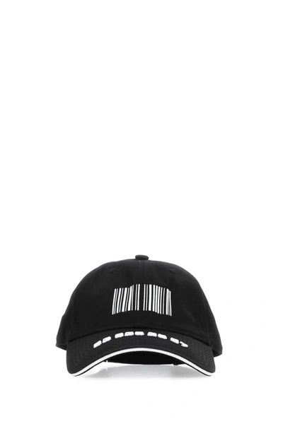 Shop Vtmnts Hats In Blackwhite