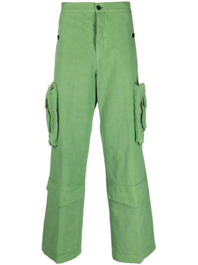 Shop Winnie Ny Winnie New York Cargo Trouser Clothing In Green