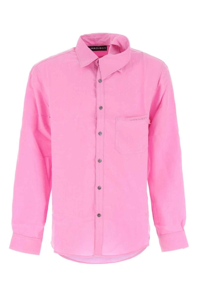 Shop Y/project Y Project Shirts In Pink