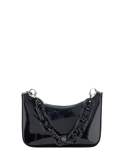 Shop Christian Louboutin Loubila Mini Shoulder Bag In Black
