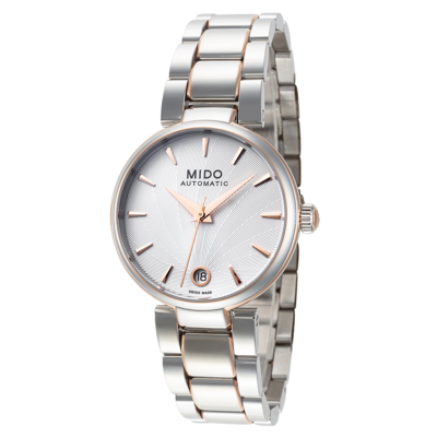 Shop Mido Women's Baroncelli Ii Donna 33mm Automatic Watch In Gold