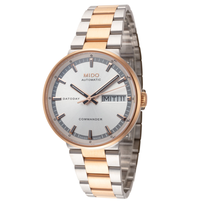 Mido Women's Commander 33mm Automatic Watch In Gold