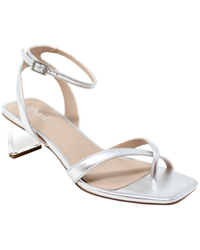 Shop Charles By Charles David Fancy Leather Sandal In Grey