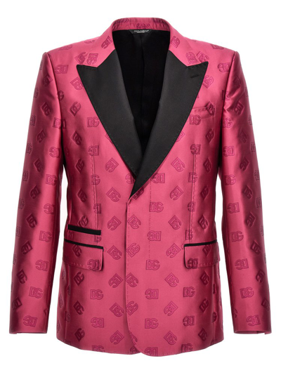 Shop Dolce & Gabbana Dg Jacquard Sicilia In Pink