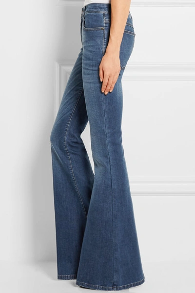 Shop Tom Ford Mid-rise Flared Jeans
