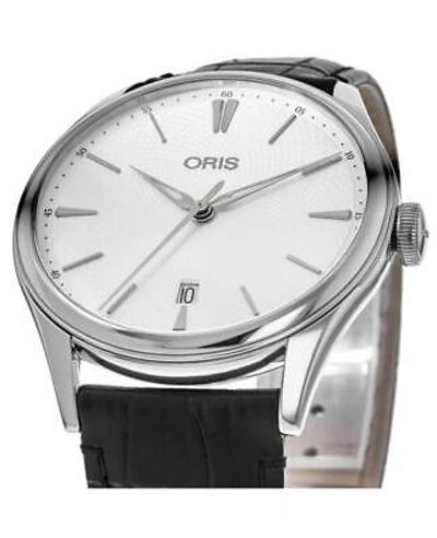 Pre-owned Oris Artelier Date Automatic Men's Watch 01 733 7721 4051-07 5 21 64fc