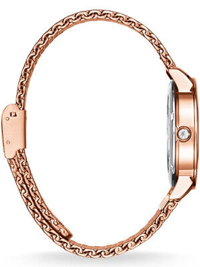 Pre-owned Thomas Sabo Wa0303-265-213 Glam Spirit Ladies Watch 33mm 5atm