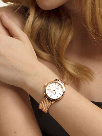 Pre-owned Thomas Sabo Wa0303-265-213 Glam Spirit Ladies Watch 33mm 5atm
