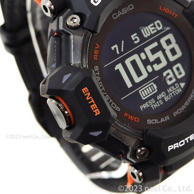 Pre-owned Casio G-shock Gbd-h2000-1ajr G-squad Sport Bluetooth Gps Digital Men Watch