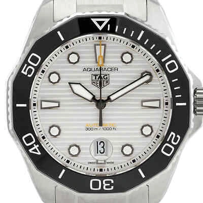 Pre-owned Tag Heuer Aquaracer Automatic Grey Dial Men's Watch Wbp201c.ba0632