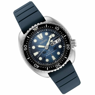 Pre-owned Seiko Prospex Save The Ocean Special Edition Automatic 45mm 20 Atm Men's Watch