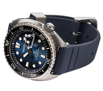 Pre-owned Seiko Prospex Save The Ocean Special Edition Automatic 45mm 20 Atm Men's Watch