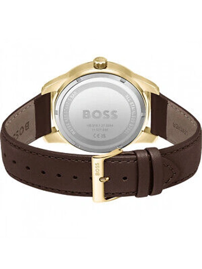 Pre-owned Hugo Boss Boss 1513956 Sophio Mens Watch 42mm 5atm