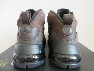 Pre-owned Jordan Nike Air  Spizike 270 Boot Dark Cinder Brown-black Sz 8.5 [ct1014-200]