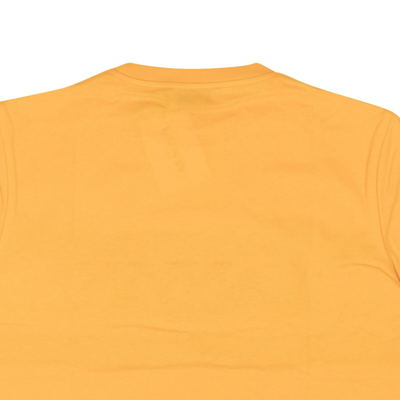 Pre-owned Lanvin Mandarin Orange Cotton Classic Logo T-shirt Size M $650